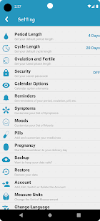 Period Tracker pro 2024 Screenshot