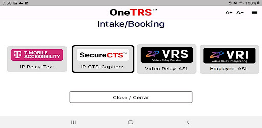OneTRS - EvalGP Screen 3