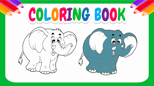 Coloring book Drawing animals