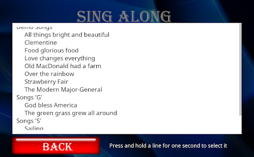 Sing Along Free Screenshot