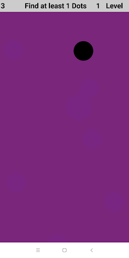 Android application Dot Finder screenshort