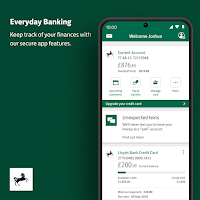 screenshot of Lloyds Bank Mobile Banking