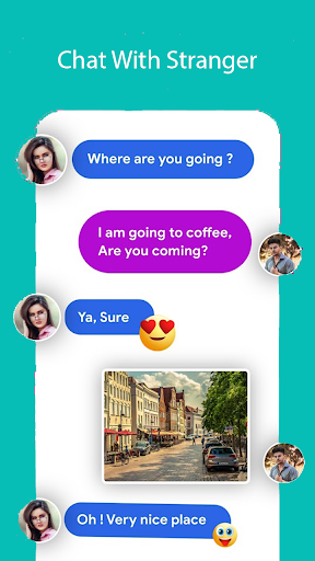 Android application Live Talk: Live Video Call App screenshort