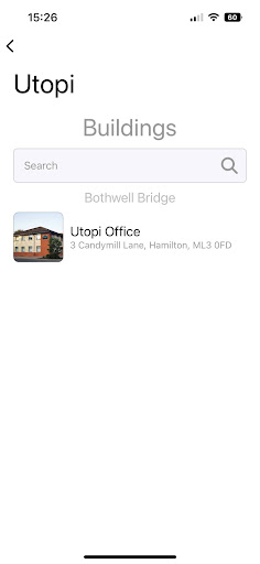Android application Utopi Support screenshort