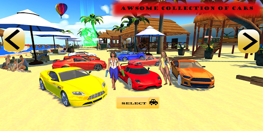 Beach Water Surfing Car Games: Car Water Games - v0.9