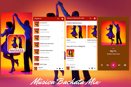 Android application Musica Bachata Mix - Canciones screenshort