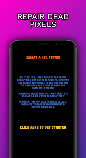 Android application Smart Pixel Repair screenshort