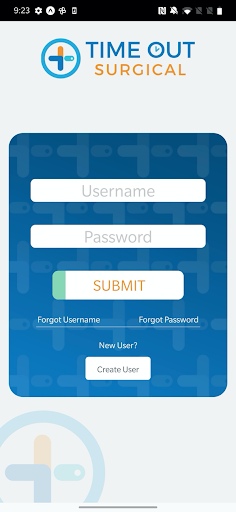 Android application Time Out Surgical screenshort