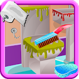 Wash Bathroom - Cleaning Games icon