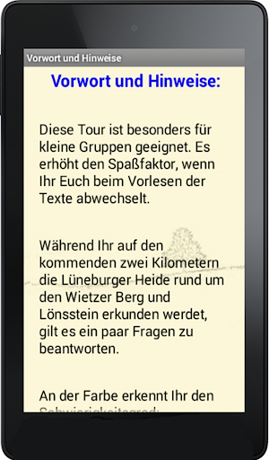 WietzerBerg Demo Entdeckertour Screen 2
