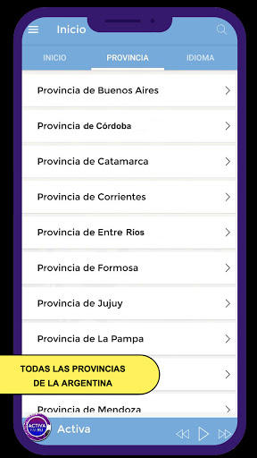 Radios Argentinas Screen 2