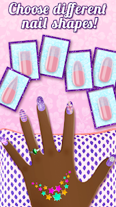 Ногти Красить Игры для Девочек