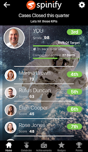 Spinify - Lively Leaderboards