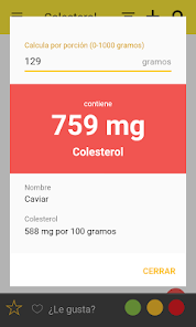 Imágen 3 Mi Tabla de Colesterol android
