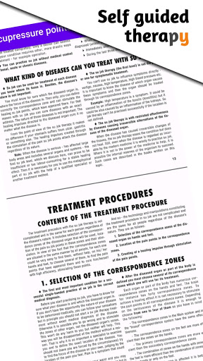 Acupressure points: all region Screen 2