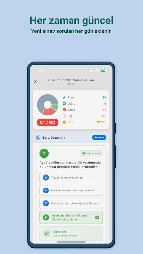 Ehliyet Sınav Soruları 2026 screenshot 13