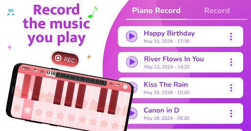 Piano Keyboard to Learn Piano Screenshot 2 - AppWisp.com