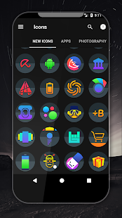Mavon - Captura de tela do pacote de ícones
