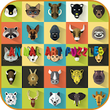 animal art puzzles icon