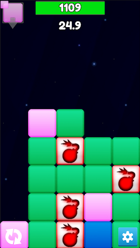 Android application Block Rush: Color Blind Blocks screenshort