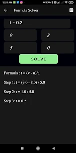 Formula Solver | Academic