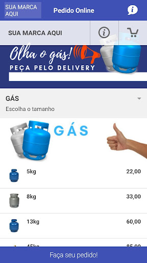 Aplicativo para delivery de ág