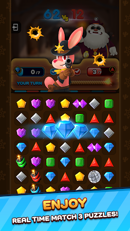 Game screenshot Match3 Heroes:The Gold Rush hack