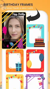 Birthday Photo Frame App