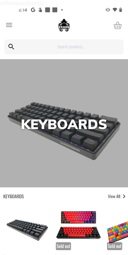 Android application Kraken Keyboards screenshort