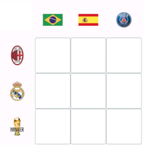 Football Grid Logo