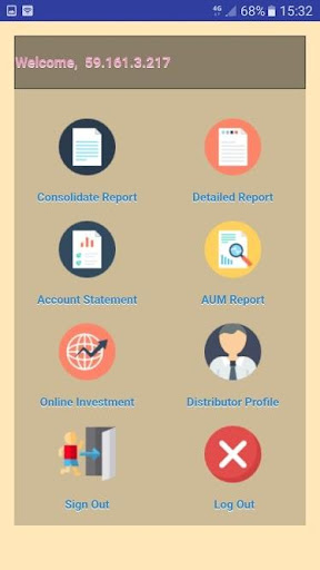 Android application Tejas Fund view screenshort