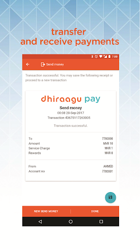 dhiraagu pay Screen 2