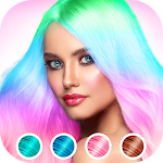 Cover Image of Tải xuống Hair Color Change  APK