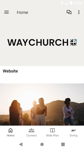 Android application Way Church Ministries screenshort