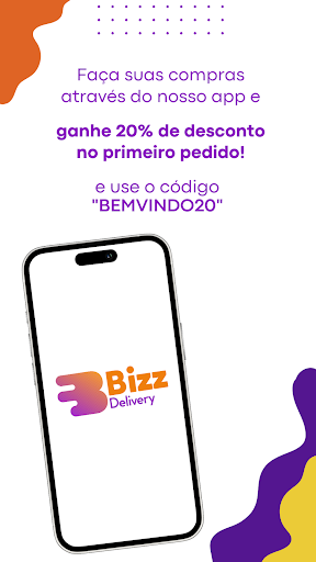 Android application Bizz Delivery screenshort