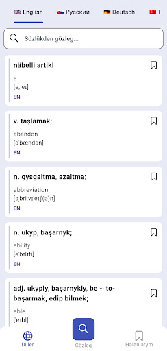 Dilewar - Sözlük Screenshot