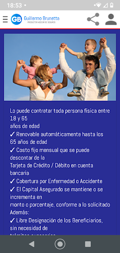 Brunetta Seguros Screen 2