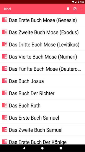 German Bible app audio offline Screen 2