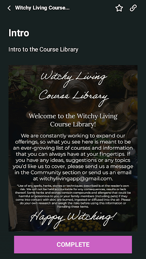 Witchy Living Screen 2