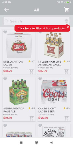 Quick Stop Liquor Screen 2