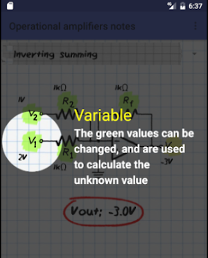 Operational amplifiers notes screenshot 5