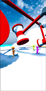 Snow Ball Race 3D Strike Game