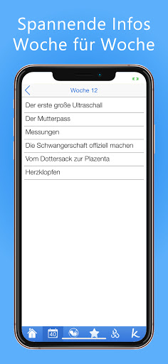 Meine Schwangerschaft PRO Screen 2