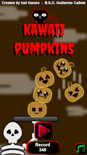 Kawaii Pumpkins Halloween Game