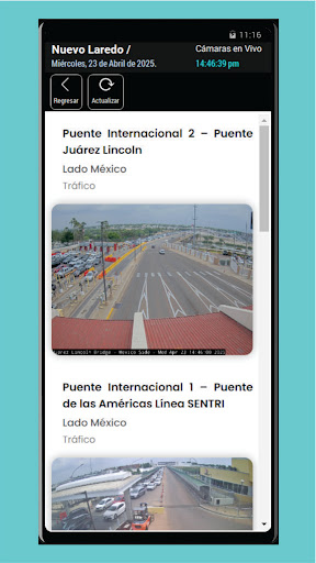 Cámaras Puentes MEX-USA