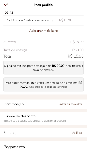 Jardim Cafeteria Screen 3