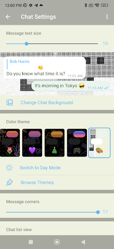 buLova Messenger Screen 2