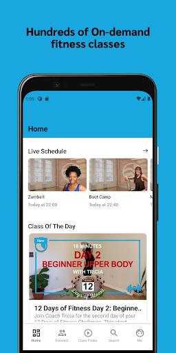 Android application CFW Fit Streaming screenshort