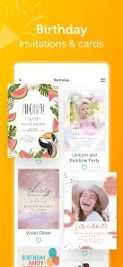 Invitation sale creator app