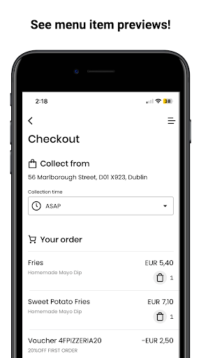 4F Pizzeria Ireland Screen 2